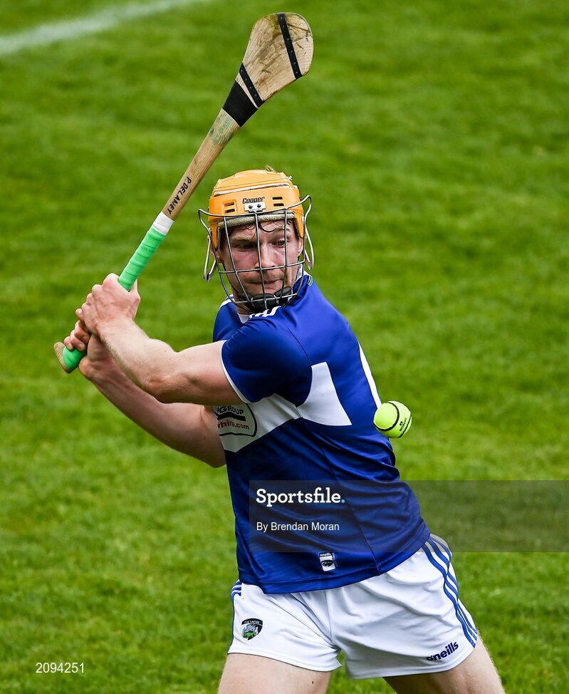 9 May 2021; Podge Delaney of Laois during the Allianz Hurling League Division 1 Group B Round 1 match between Wexford and Laois at Chadwicks Wexford Park in Wexford. Photo by Brendan Moran/Sportsfile