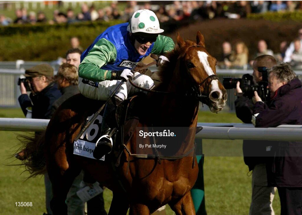 16 March 2004; Well Chief, with Tony McCoy up, in action during the Irish Independent Arkle Challenge Trophy Chase, Cheltenham Festival, Prestbury Park, Cheltenham, England. Horse Racing. Picture credit; Pat Murphy / SPORTSFILE *EDI*