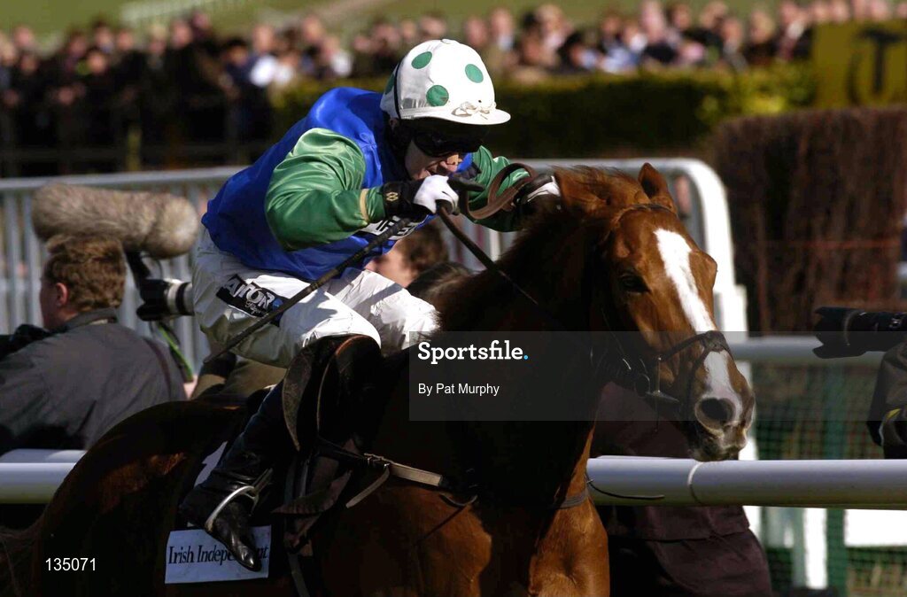 16 March 2004; Well Chief, with Tony McCoy up, in action during the Irish Independent Arkle Challenge Trophy Chase, Cheltenham Festival, Prestbury Park, Cheltenham, England. Horse Racing. Picture credit; Pat Murphy / SPORTSFILE *EDI*