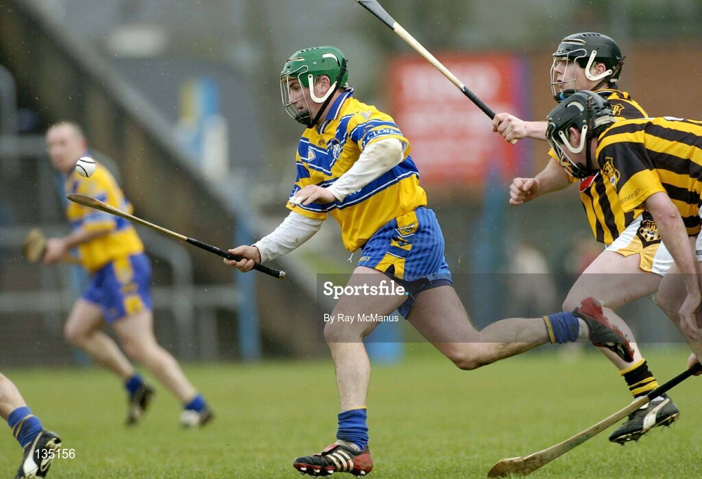 21 March 2004; Alan Markham, Clare. Allianz Hurling League 2004, Division 1A, Round 4, Clare v Kilkenny, Cusack Park, Ennis, Co. Clare. Picture credit; Ray McManus / SPORTSFILE *EDI*