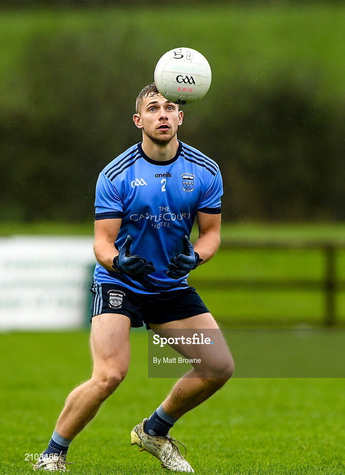 23 October 2021; Keelan Dever of Westport St Patrick's during the Mayo County Senior Club Football Championship Quarter-Final match between Westport St Patrick's and Ballina Stephenites at Connacht GAA Centre in Bekan, Mayo. Photo by Matt Browne/Sportsfile