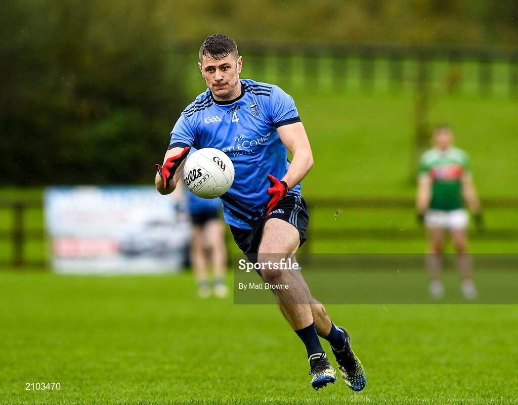 23 October 2021; Brian McDermott of Westport St Patrick's during the Mayo County Senior Club Football Championship Quarter-Final match between Westport St Patrick's and Ballina Stephenites at Connacht GAA Centre in Bekan, Mayo. Photo by Matt Browne/Sportsfile