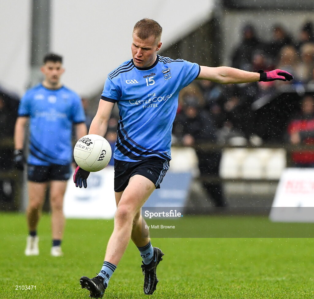 23 October 2021; Alan Kennedy of Westport St Patrick's during the Mayo County Senior Club Football Championship Quarter-Final match between Westport St Patrick's and Ballina Stephenites at Connacht GAA Centre in Bekan, Mayo. Photo by Matt Browne/Sportsfile