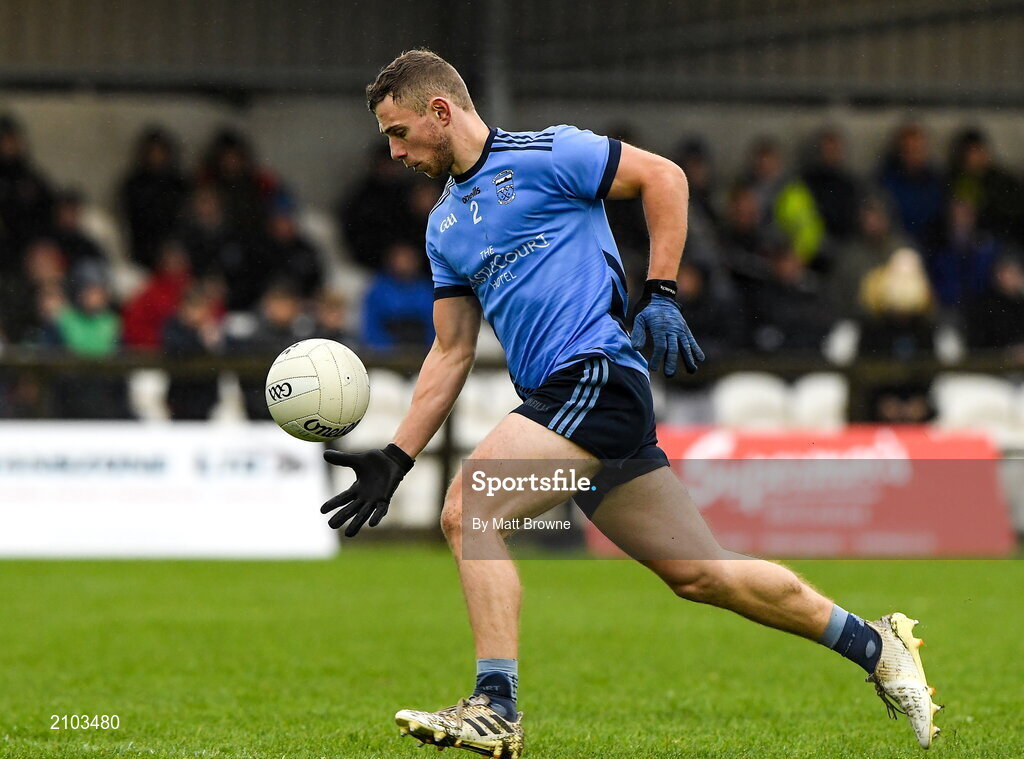 23 October 2021; Keelan Dever of Westport St Patrick's during the Mayo County Senior Club Football Championship Quarter-Final match between Westport St Patrick's and Ballina Stephenites at Connacht GAA Centre in Bekan, Mayo. Photo by Matt Browne/Sportsfile