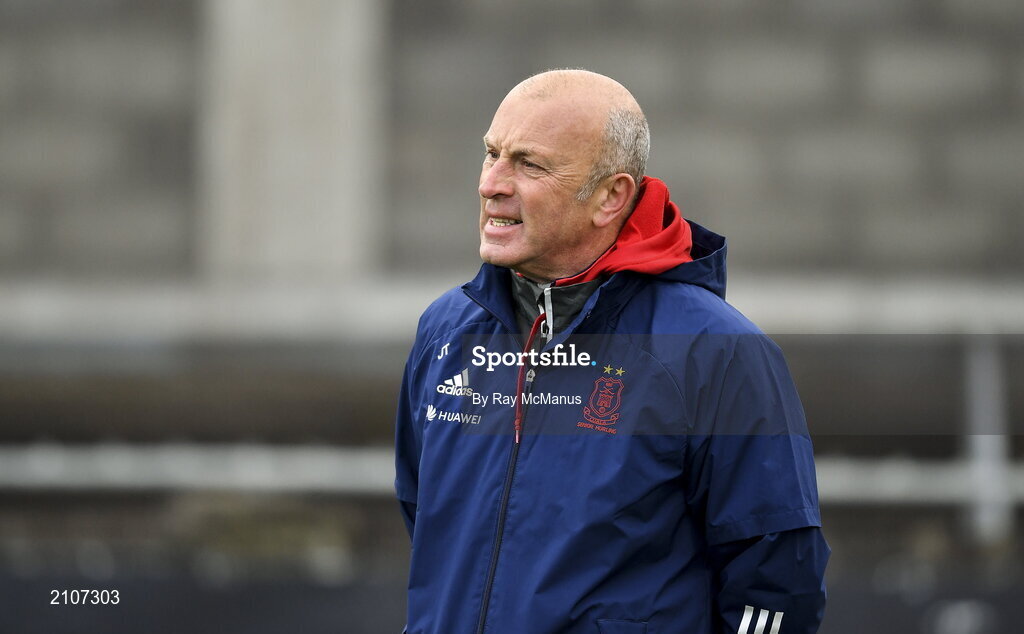 31 October 2021; Cuala manager John Twomey before the Go Ahead Dublin County Senior Club Hurling Championship Semi-Final match between Cuala and Kilmacud Crokes at Parnell Park in Dublin. Photo by Ray McManus/Sportsfile