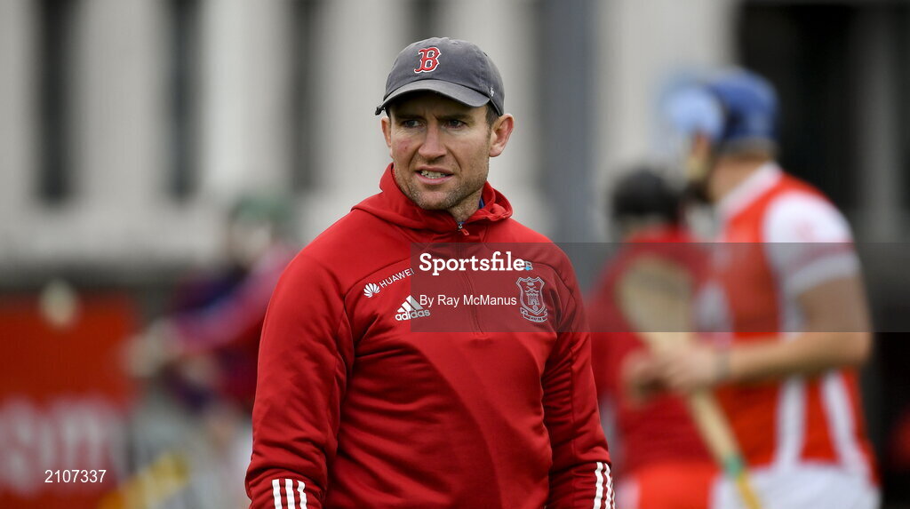 31 October 2021; Cuala coach Eddie Brennan before during the Go Ahead Dublin County Senior Club Hurling Championship Semi-Final match between Cuala and Kilmacud Crokes at Parnell Park in Dublin. Photo by Ray McManus/Sportsfile