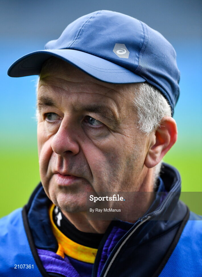 31 October 2021; Kilmacud Crokes manager Kieran Dowling after the Go Ahead Dublin County Senior Club Hurling Championship Semi-Final match between Cuala and Kilmacud Crokes at Parnell Park in Dublin. Photo by Ray McManus/Sportsfile