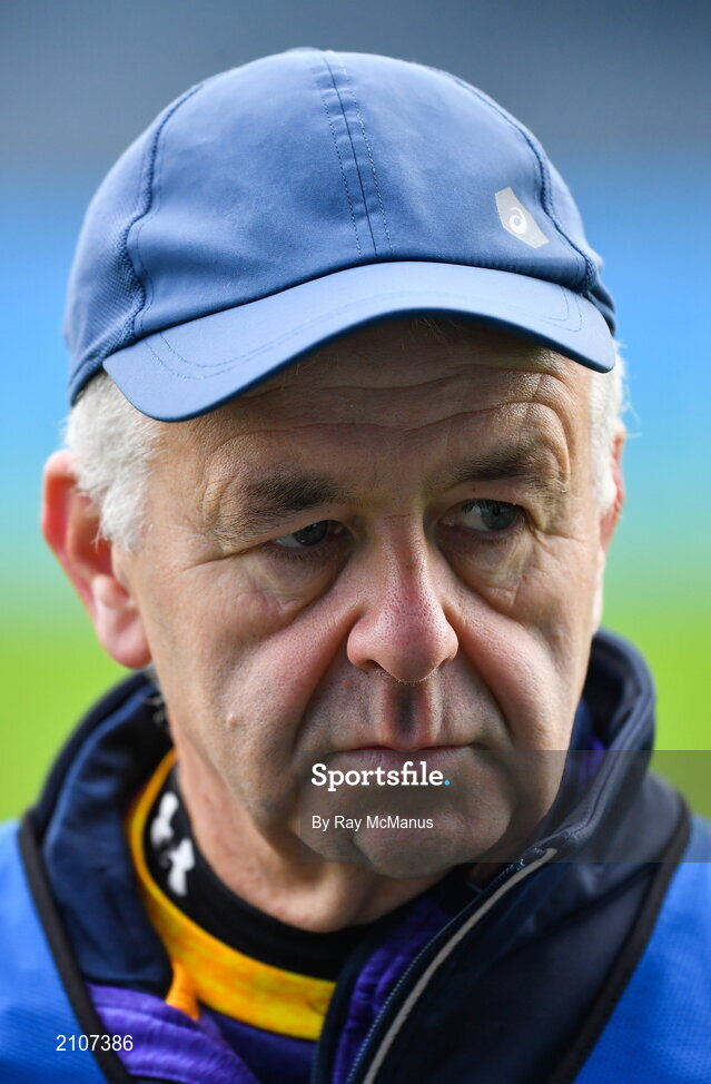 31 October 2021; Kilmacud Crokes manager Kieran Dowling the Go Ahead Dublin County Senior Club Hurling Championship Semi-Final match between Cuala and Kilmacud Crokes at Parnell Park in Dublin. Photo by Ray McManus/Sportsfile