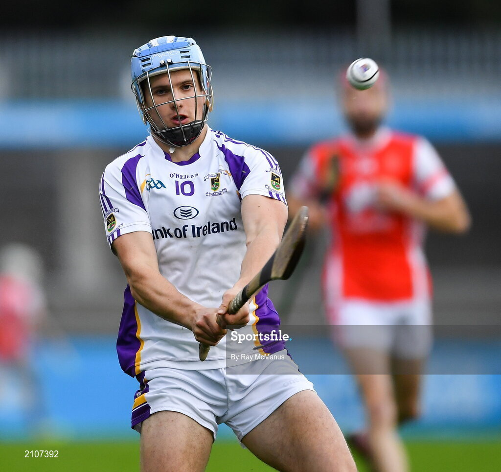 31 October 2021; Dara Purcell of Kilmacud Crokes during the Go Ahead Dublin County Senior Club Hurling Championship Semi-Final match between Cuala and Kilmacud Crokes at Parnell Park in Dublin. Photo by Ray McManus/Sportsfile