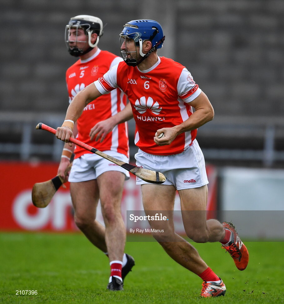 31 October 2021; John Sheanon of Cuala, 6, during the Go Ahead Dublin County Senior Club Hurling Championship Semi-Final match between Cuala and Kilmacud Crokes at Parnell Park in Dublin. Photo by Ray McManus/Sportsfile