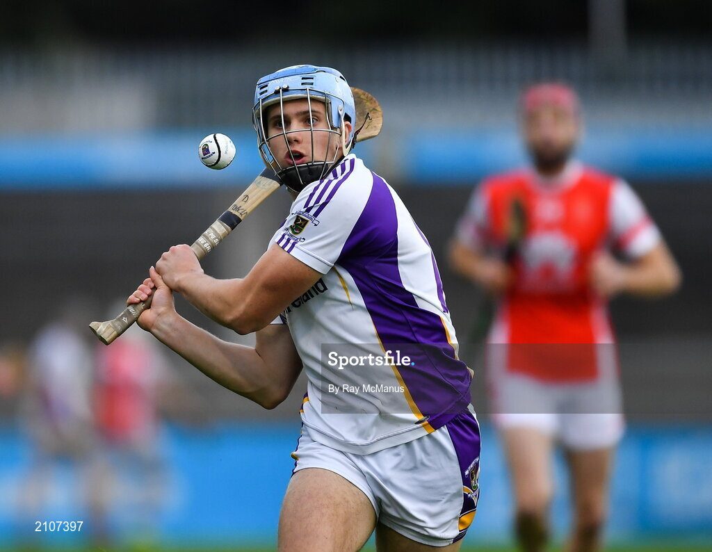 31 October 2021; Dara Purcell of Kilmacud Crokes during the Go Ahead Dublin County Senior Club Hurling Championship Semi-Final match between Cuala and Kilmacud Crokes at Parnell Park in Dublin. Photo by Ray McManus/Sportsfile