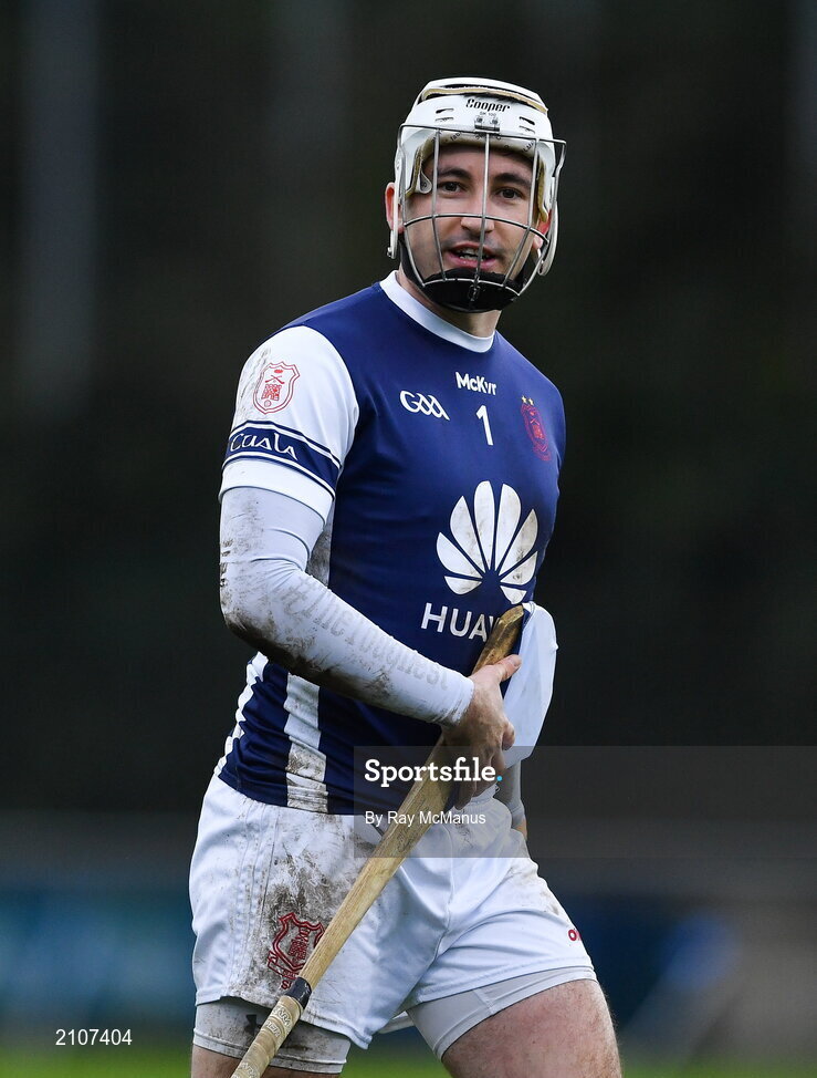 31 October 2021; Cuala goalkeeper Seán Brennan during the Go Ahead Dublin County Senior Club Hurling Championship Semi-Final match between Cuala and Kilmacud Crokes at Parnell Park in Dublin. Photo by Ray McManus/Sportsfile
