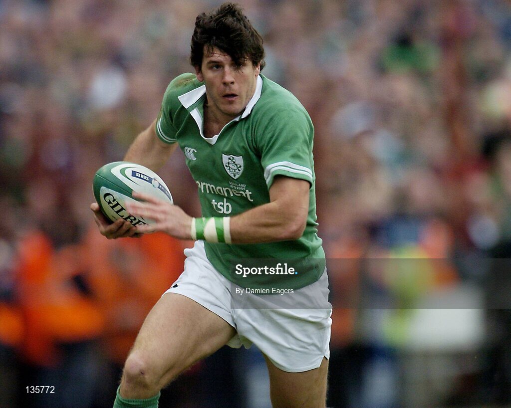 27 March 2004; Shane Horgan, Ireland. RBS 6 Nations Championship 2003-2004, Ireland v Scotland, Lansdowne Road, Dublin. Picture credit; Damien Eagers / SPORTSFILE *EDI*