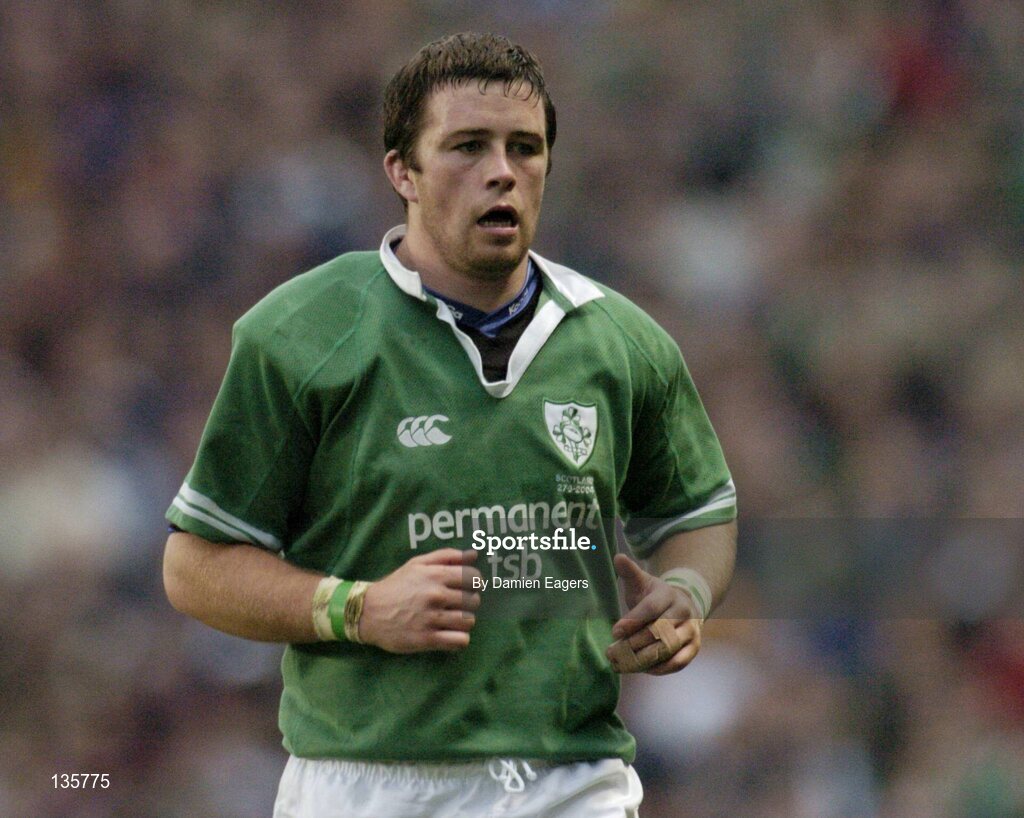 27 March 2004; Marcus Horan, Ireland. RBS 6 Nations Championship 2003-2004, Ireland v Scotland, Lansdowne Road, Dublin. Picture credit; Damien Eagers / SPORTSFILE *EDI*