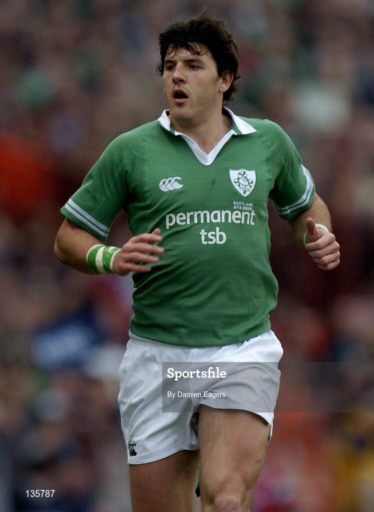 27 March 2004; Shane Horgan, Ireland. RBS 6 Nations Championship 2003-2004, Ireland v Scotland, Lansdowne Road, Dublin. Picture credit; Damien Eagers / SPORTSFILE *EDI*