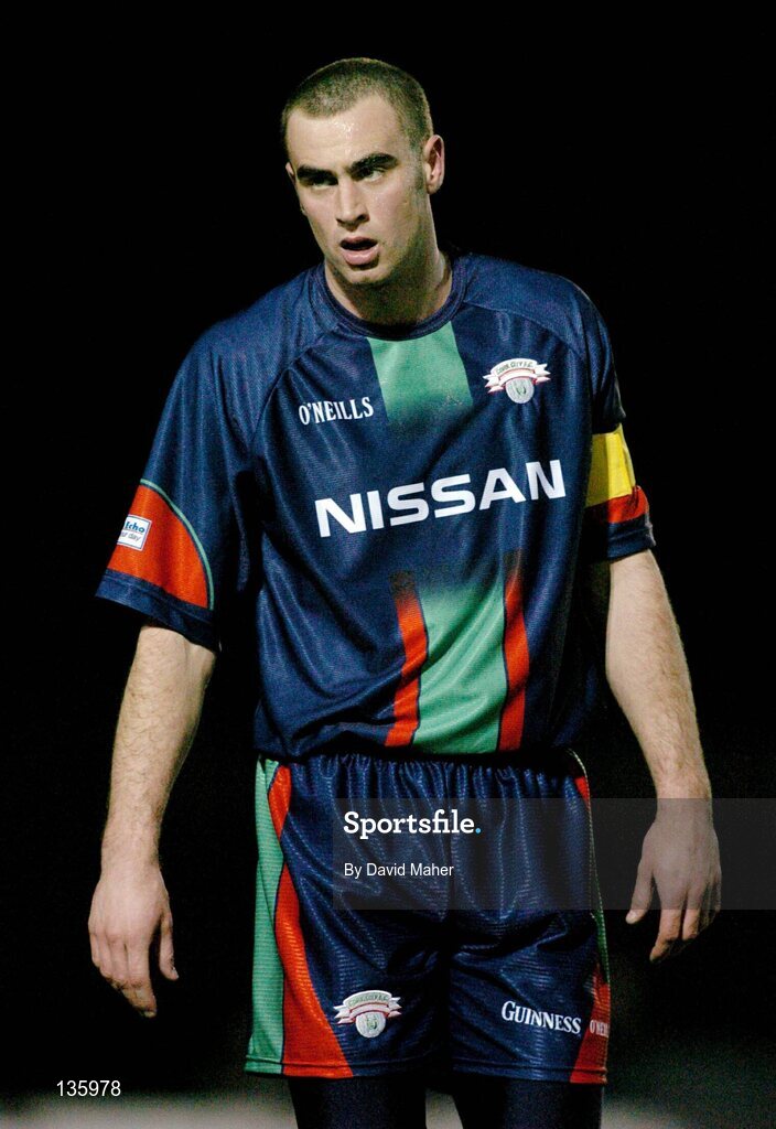 26 March 2004; Dan Murray, Cork City. eircom league, Premier Division, Shamrock Rovers v Cork City, Richmond Park, Dublin. Picture credit; David Maher / SPORTSFILE *EDI*