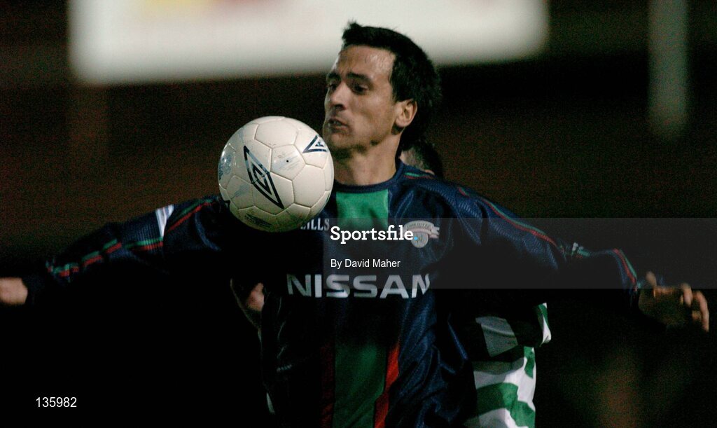 26 March 2004; Neale Fenn, Cork City. eircom league, Premier Division, Shamrock Rovers v Cork City, Richmond Park, Dublin. Picture credit; David Maher / SPORTSFILE *EDI*