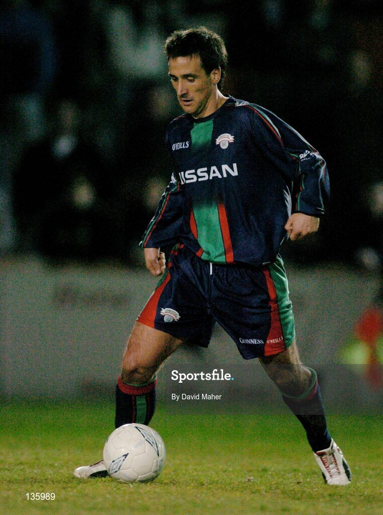 26 March 2004; Neale Fenn, Cork City. eircom league, Premier Division, Shamrock Rovers v Cork City, Richmond Park, Dublin. Picture credit; David Maher / SPORTSFILE *EDI*