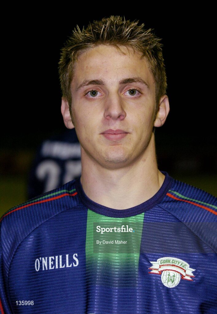 26 March 2004; Kevin Doyle, Cork City. eircom league, Premier Division, Shamrock Rovers v Cork City, Richmond Park, Dublin. Picture credit; David Maher / SPORTSFILE *EDI*