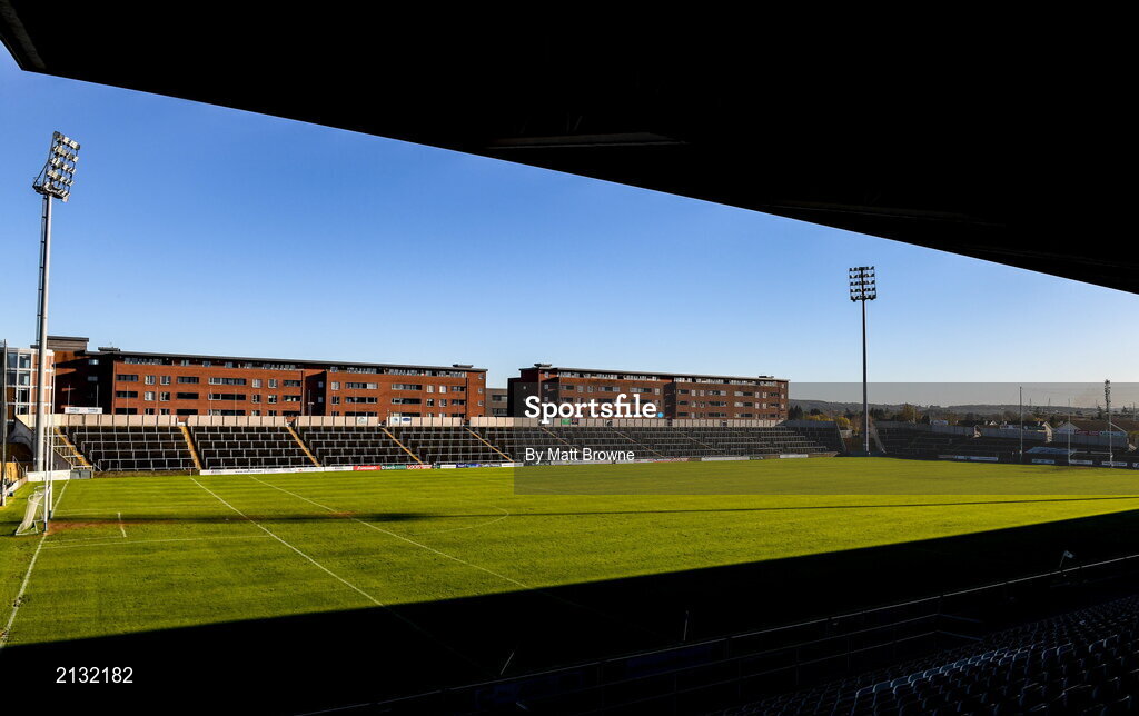5 December 2021; MW Hire O’Moore Park before the AIB Leinster GAA Football Senior Club Championship Quarter-Final match between Portarlington and St Loman's at MW Hire O’Moore Park in Portlaoise, Laois. Photo by Matt Browne/Sportsfile