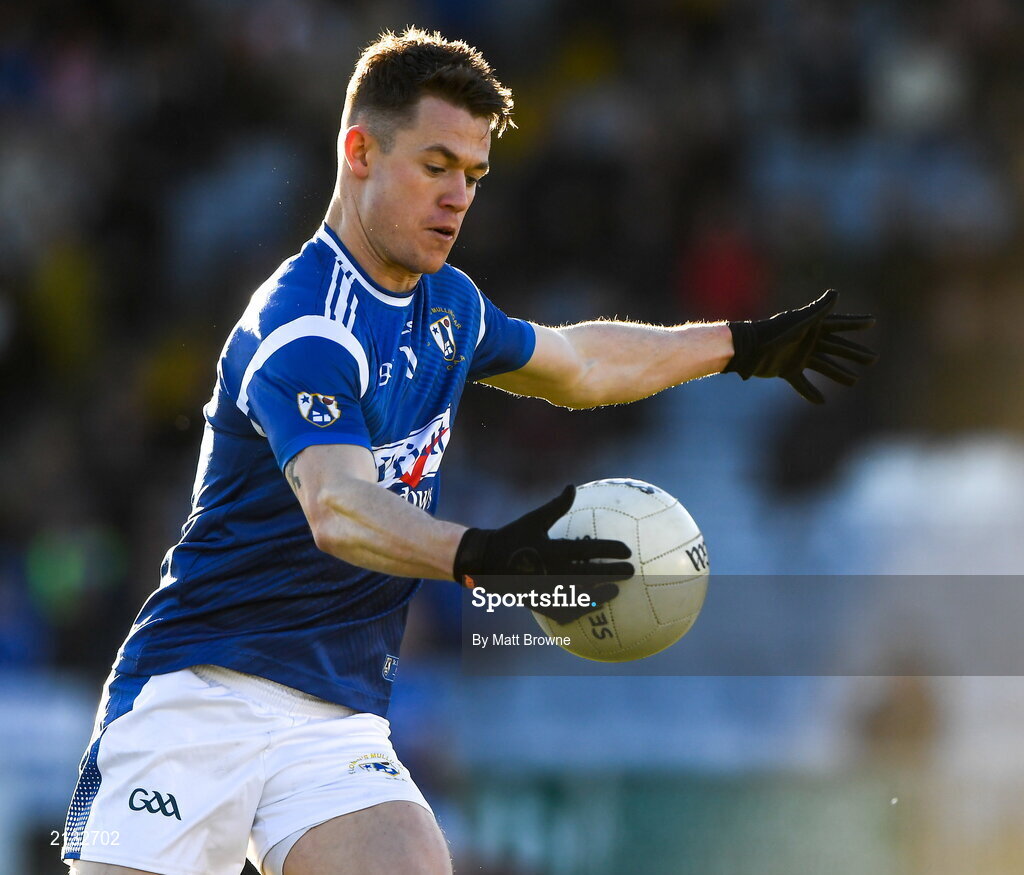 5 December 2021; Shane Dempsey of St Loman's during the AIB Leinster GAA Football Senior Club Championship Quarter-Final match between Portarlington and St Loman's at MW Hire O’Moore Park in Portlaoise, Laois. Photo by Matt Browne/Sportsfile