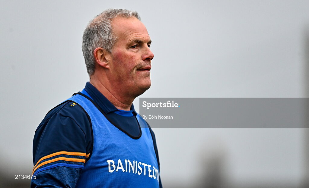 12 December 2021; St Rynaghs manager Ken Hogan during the AIB Leinster GAA Hurling Senior Club Championship Semi-Final match between St Rynaghs and Shamrocks Ballyhale at Bord na Mona O’Connor Park in Tullamore, Offaly. Photo by Eóin Noonan/Sportsfile