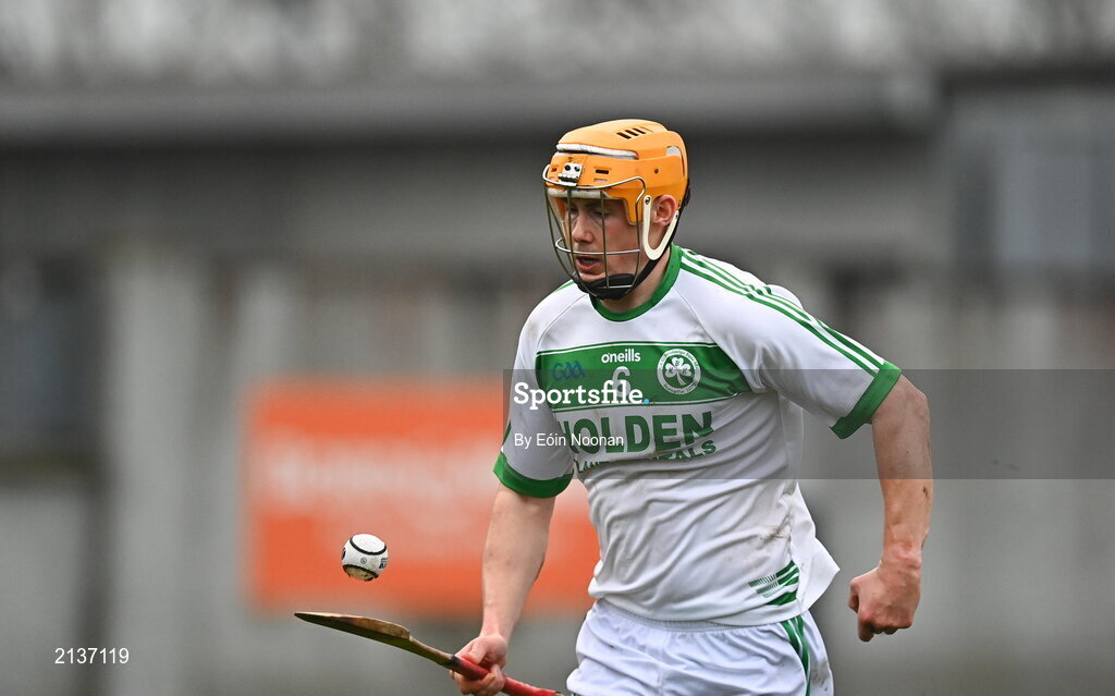 12 December 2021; Richie Reid of Shamrocks Ballyhale during the AIB Leinster GAA Hurling Senior Club Championship Semi-Final match between St Rynaghs and Shamrocks Ballyhale at Bord na Mona O’Connor Park in Tullamore, Offaly. Photo by Eóin Noonan/Sportsfile