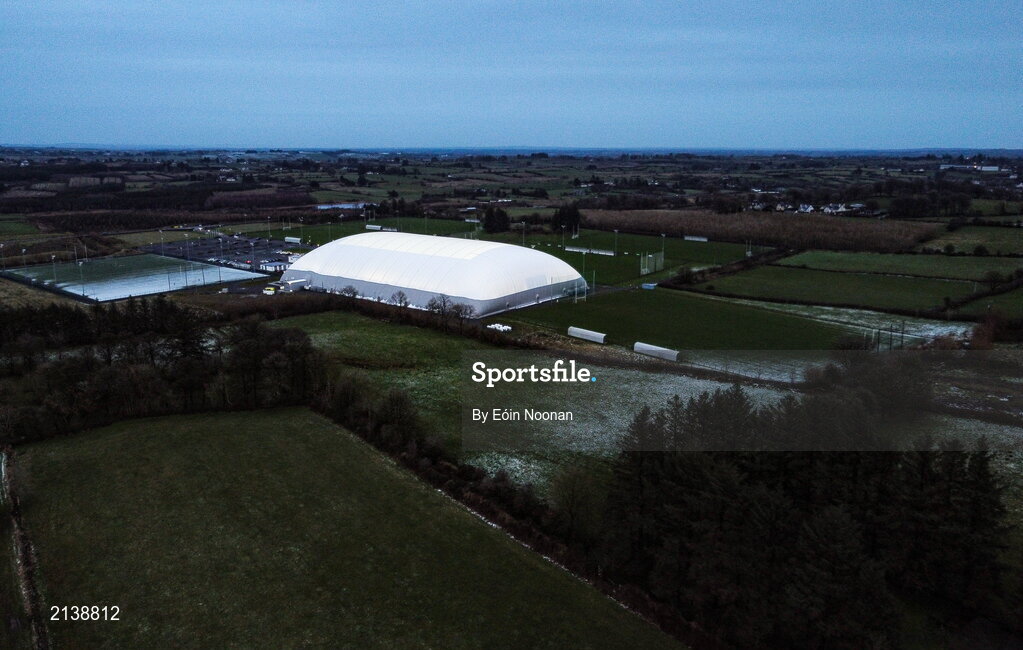7 January 2022; A general view of the Connacht GAA Air Dome before the Connacht FBD League semi-final match between Mayo and Galway at the NUI Galway Connacht GAA Air Dome in Bekan, Mayo. Photo by Eóin Noonan/Sportsfile