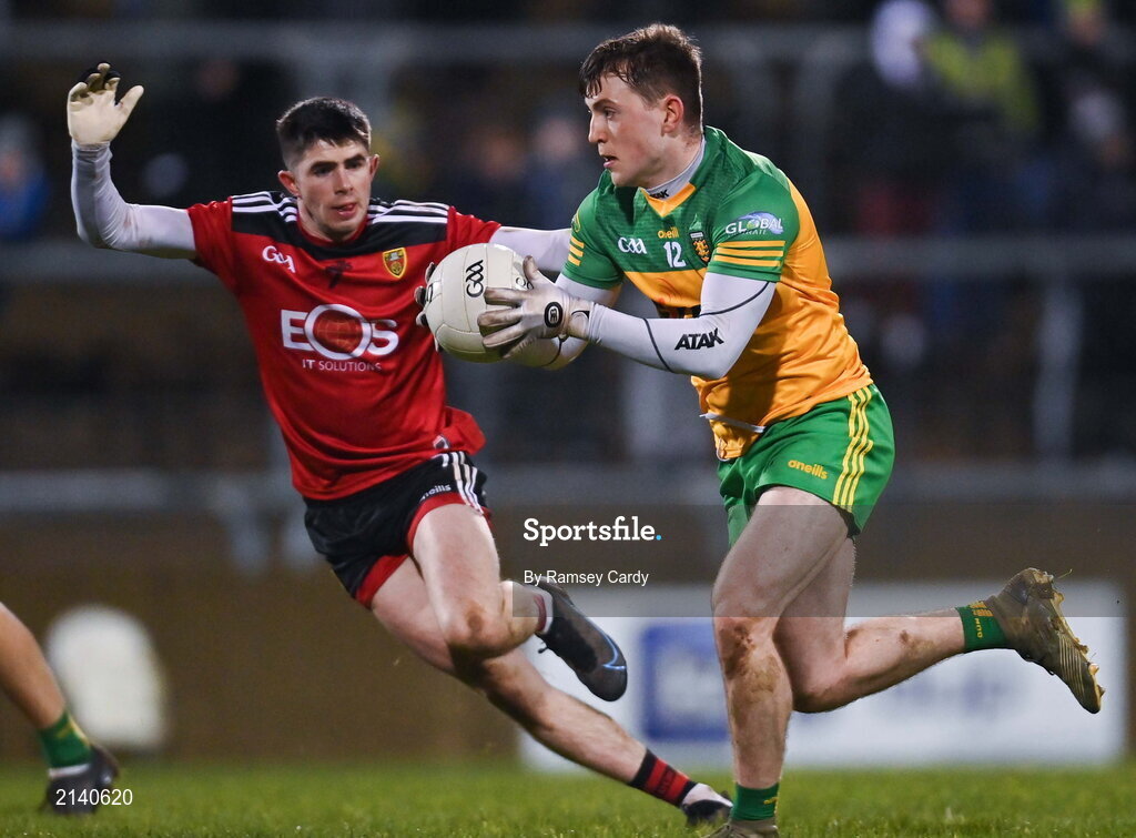7 January 2022; Shane O'Donnell of Donegal during the Dr McKenna Cup Round 1 match between Donegal and Down at Pairc MacCumhaill in Ballybofey, Donegal. Photo by Ramsey Cardy/Sportsfile