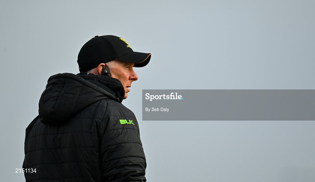 29 January 2022; Connacht head coach Andy Friend before the United Rugby Championship match between Connacht and Glasgow Warriors at the Sportsground in Galway. Photo by Seb Daly/Sportsfile