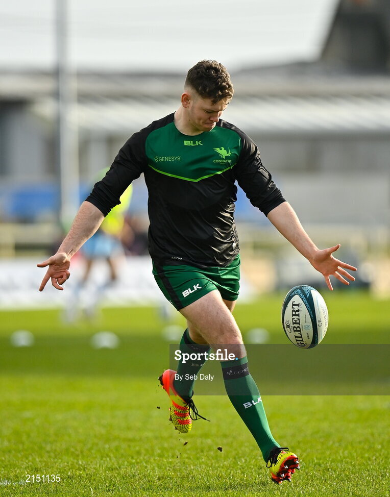 29 January 2022; Cathal Forde of Connacht before the United Rugby Championship match between Connacht and Glasgow Warriors at the Sportsground in Galway. Photo by Seb Daly/Sportsfile