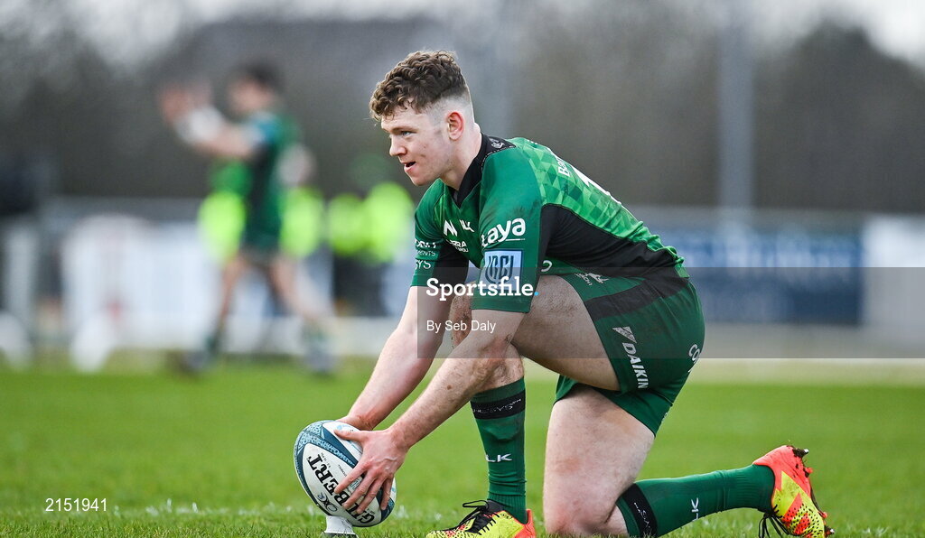 29 January 2022; Cathal Forde of Connacht during the United Rugby Championship match between Connacht and Glasgow Warriors at the Sportsground in Galway. Photo by Seb Daly/Sportsfile