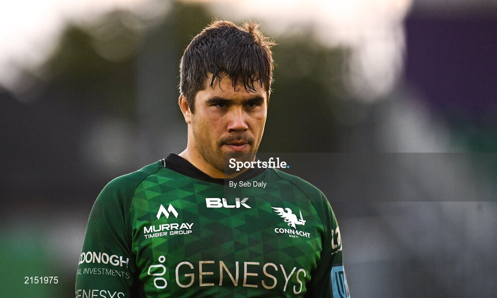 29 January 2022; Connacht captain Jarrad Butler after the United Rugby Championship match between Connacht and Glasgow Warriors at the Sportsground in Galway. Photo by Seb Daly/Sportsfile
