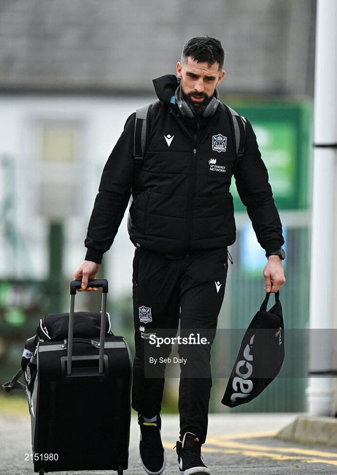 29 January 2022; Glasgow Warriors lead strength and conditioning coach Cillian Reardon before the United Rugby Championship match between Connacht and Glasgow Warriors at the Sportsground in Galway. Photo by Seb Daly/Sportsfile