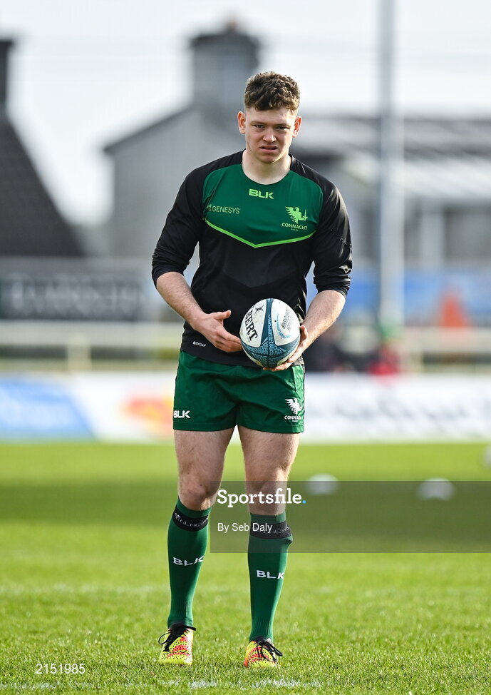 29 January 2022; Cathal Forde of Connacht before the United Rugby Championship match between Connacht and Glasgow Warriors at the Sportsground in Galway. Photo by Seb Daly/Sportsfile