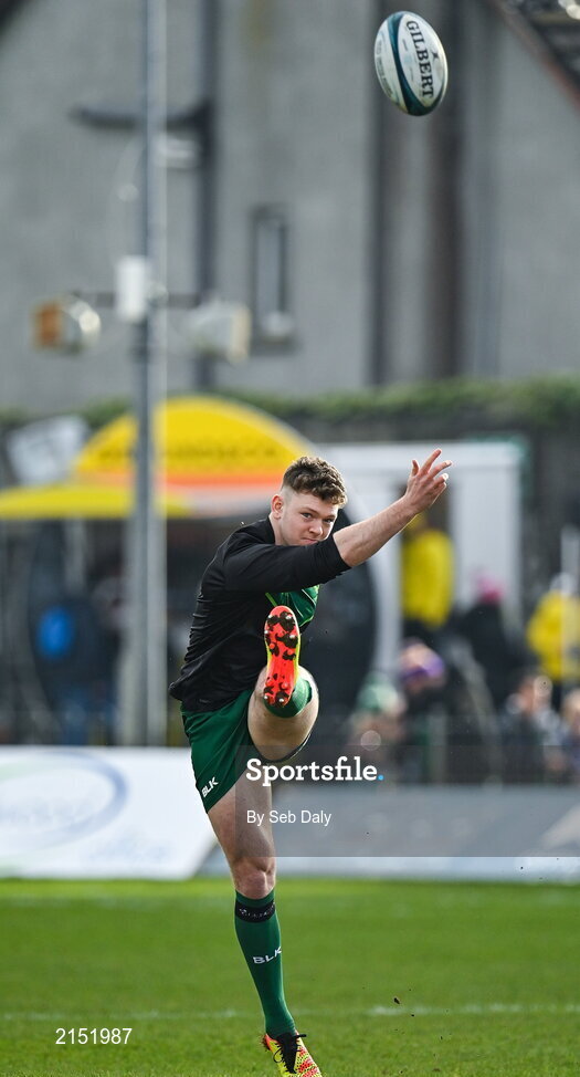 29 January 2022; Cathal Forde of Connacht before the United Rugby Championship match between Connacht and Glasgow Warriors at the Sportsground in Galway. Photo by Seb Daly/Sportsfile