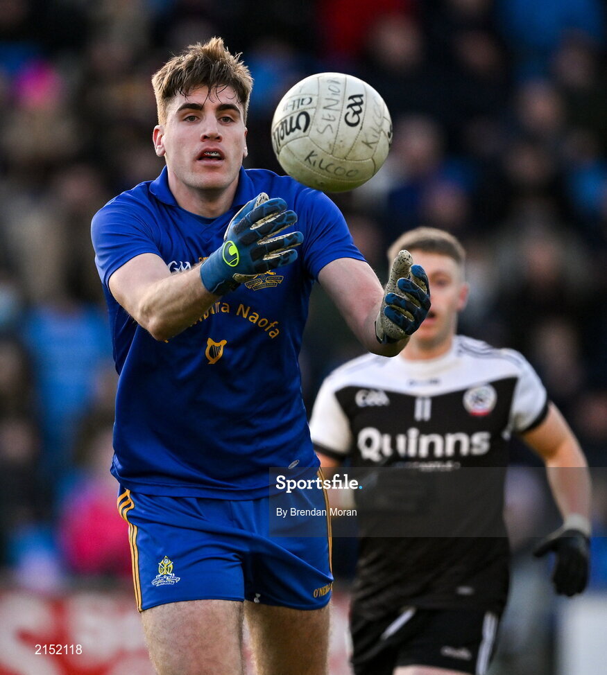29 January 2022; Ian Maguire of St Finbarr's during the AIB GAA Football All-Ireland Senior Club Championship Semi-Final match between St Finbarr's, Cork, and Kilcoo, Down, at MW Hire O'Moore Park in Portlaoise, Laois. Photo by Brendan Moran/Sportsfile