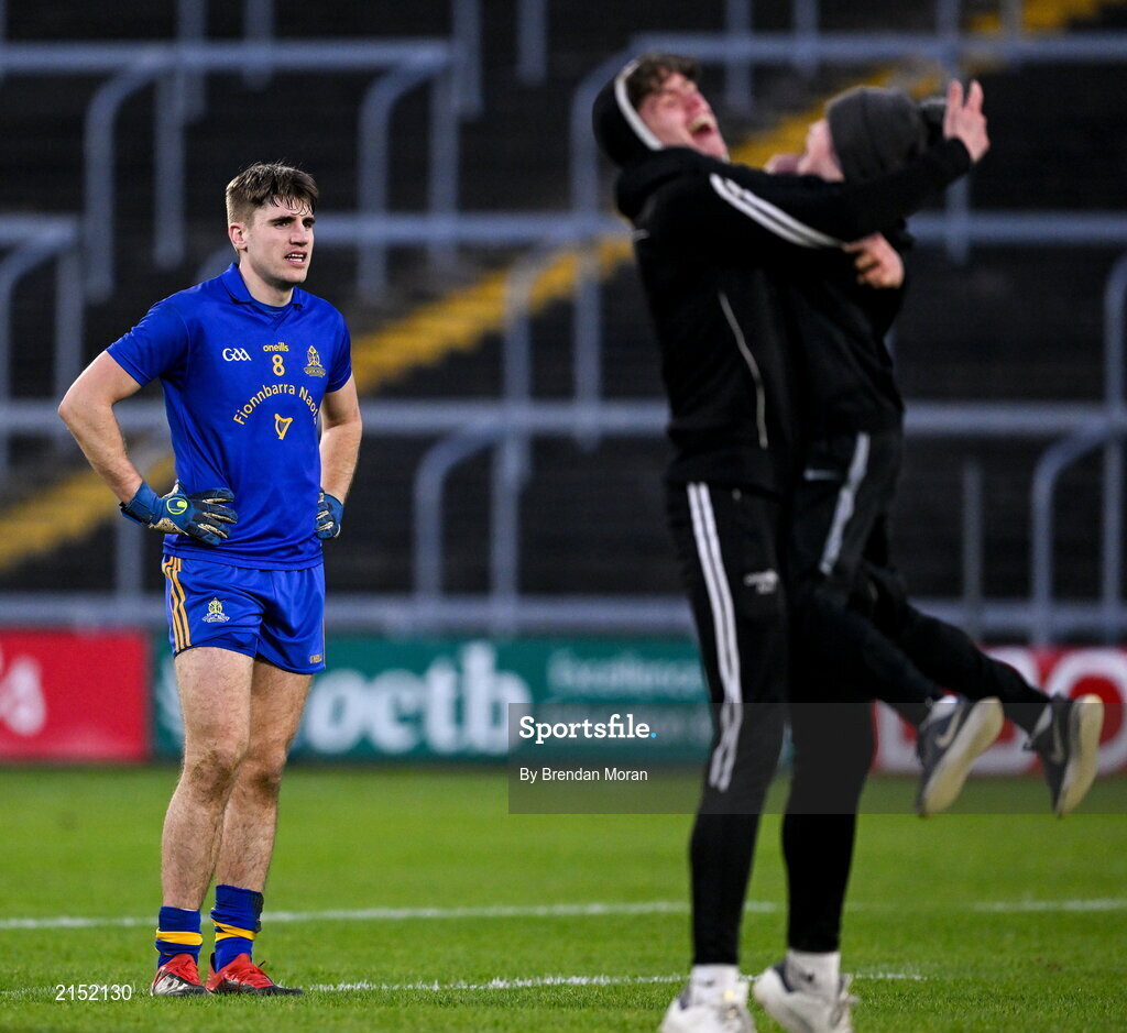 29 January 2022; Ian Maguire of St Finbarr's after the AIB GAA Football All-Ireland Senior Club Championship Semi-Final match between St Finbarr's, Cork, and Kilcoo, Down, at MW Hire O'Moore Park in Portlaoise, Laois. Photo by Brendan Moran/Sportsfile