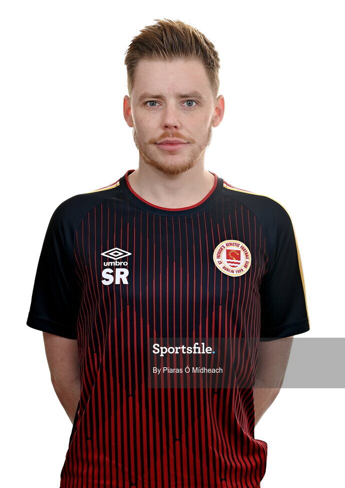 31 January 2022; Head of medical Sam Rice poses for a portrait during a St Patrick's Athletic squad portrait session at Ballyoulster United Football Club, in Kildare. Photo by Piaras Ó Mídheach/Sportsfile