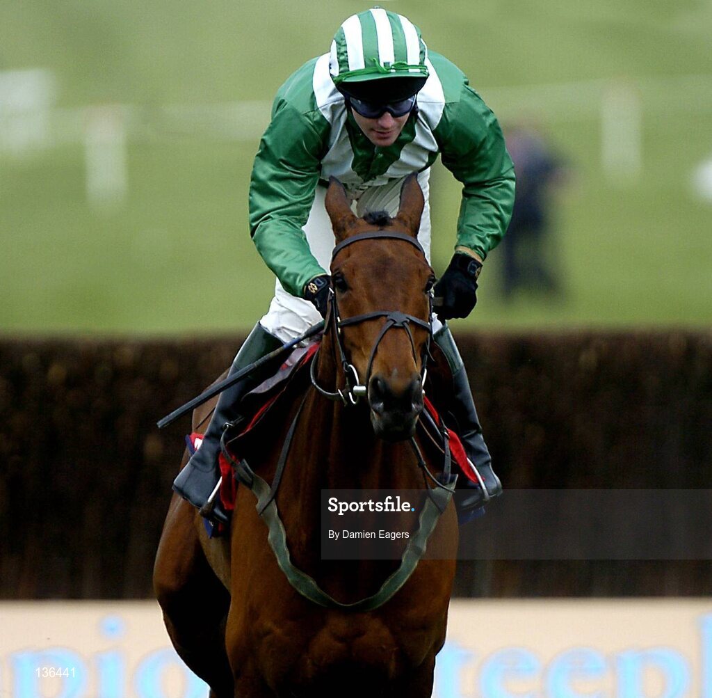 17 March 2004; Rule Supreme, with David Casey up, pictured during the Royal & Sunalliance Steeple Chase, Cheltenham Festival, Prestbury Park, Cheltenham, England. Horse Racing. Picture credit; Damien Eagers / SPORTSFILE *EDI*
