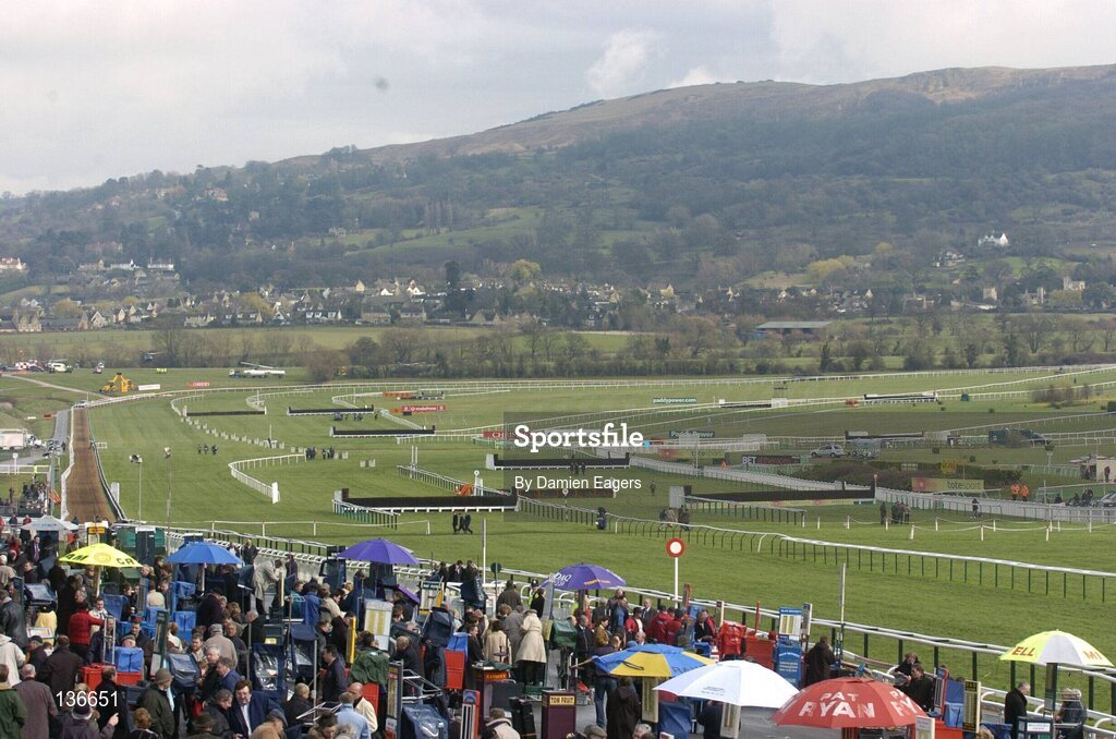 18 March 2004; A general view of Prestbury Park, Cheltenham, England. Horse Racing. Picture credit; Damien Eagers / SPORTSFILE *EDI*