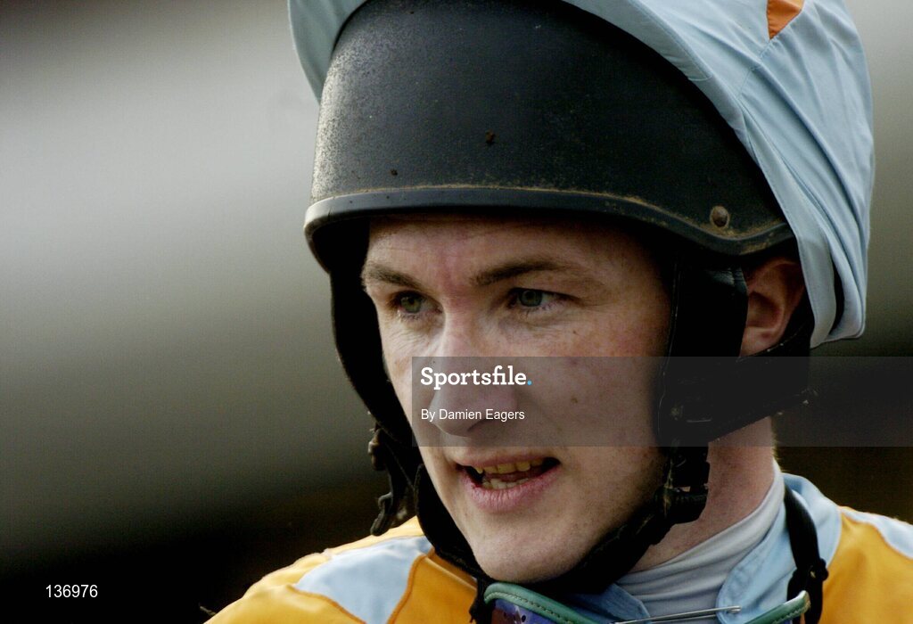 17 March 2004; Robert Widger, jockey of Native Emperor, after winning the134th Year of the National Hunt Stepple Chase Challenge Cup, Cheltenham Festival, Prestbury Park, Cheltenham, England. Horse Racing. Picture credit; Damien Eagers / SPORTSFILE *EDI*