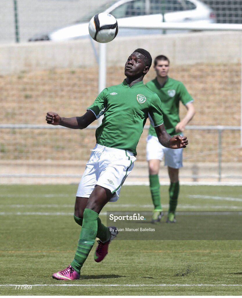 28 July 2013; Tom Badun, Ireland. 2013 CPISRA Intercontinental Cup, Group B, Ireland v Russia, Stadium ZEM Jaume Tubau, Sant Cugat del Valles, Barcelona, Spain. Picture credit: Juan Manuel Baliellas / SPORTSFILE