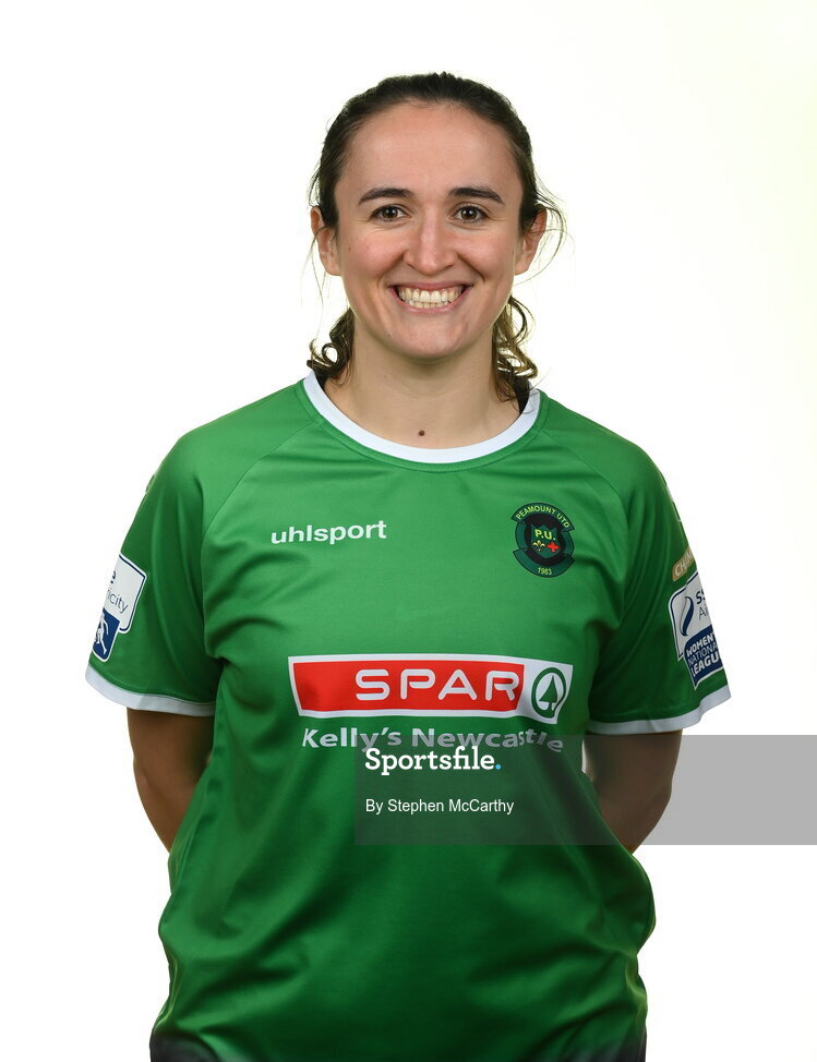 8 February 2022; Dora Gorman during a Peamount United squad portrait session at PRL Park in Greenogue, Dublin. Photo by Stephen McCarthy/Sportsfile