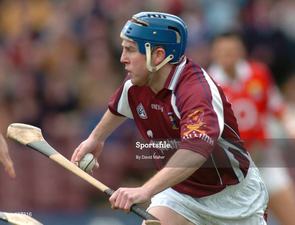 11 April 2004; Kevin Broderick, Galway. Allianz Hurling League 2004, Division 1, Group 1, Galway v Cork, Pearse Stadium, Galway. Picture credit; David Maher / SPORTSFILE *EDI*