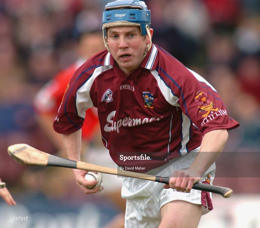 11 April 2004; Kevin Broderick, Galway. Allianz Hurling League 2004, Division 1, Group 1, Galway v Cork, Pearse Stadium, Galway. Picture credit; David Maher / SPORTSFILE *EDI*