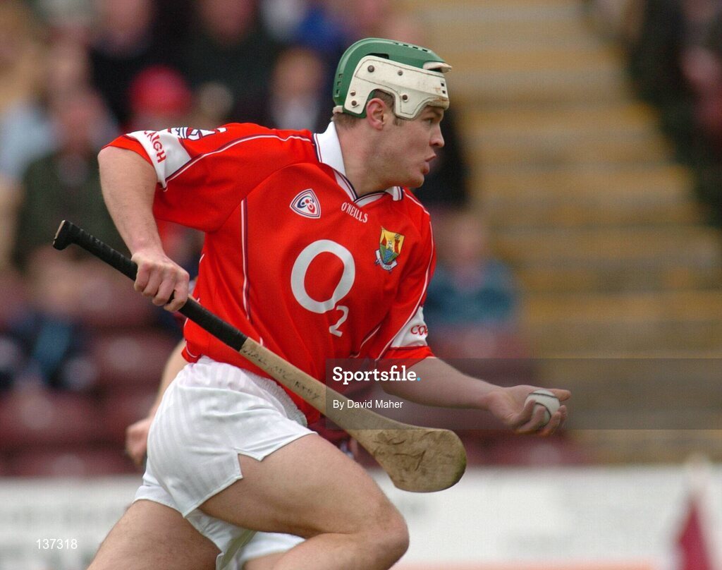11 April 2004; Niall McCarthy, Cork. Allianz Hurling League 2004, Division 1, Group 1, Galway v Cork, Pearse Stadium, Galway. Picture credit; David Maher / SPORTSFILE *EDI*