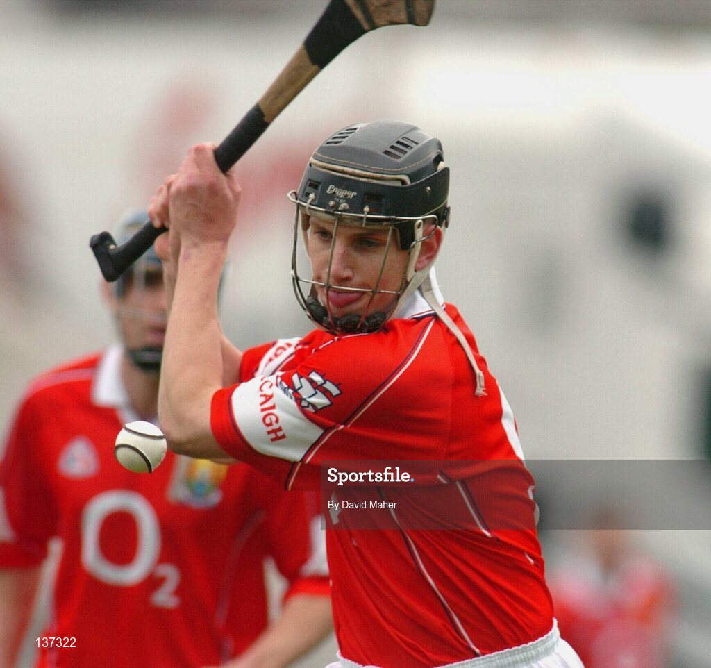 11 April 2004; Paul Tierney, Cork. Allianz Hurling League 2004, Division 1, Group 1, Galway v Cork, Pearse Stadium, Galway. Picture credit; David Maher / SPORTSFILE *EDI*