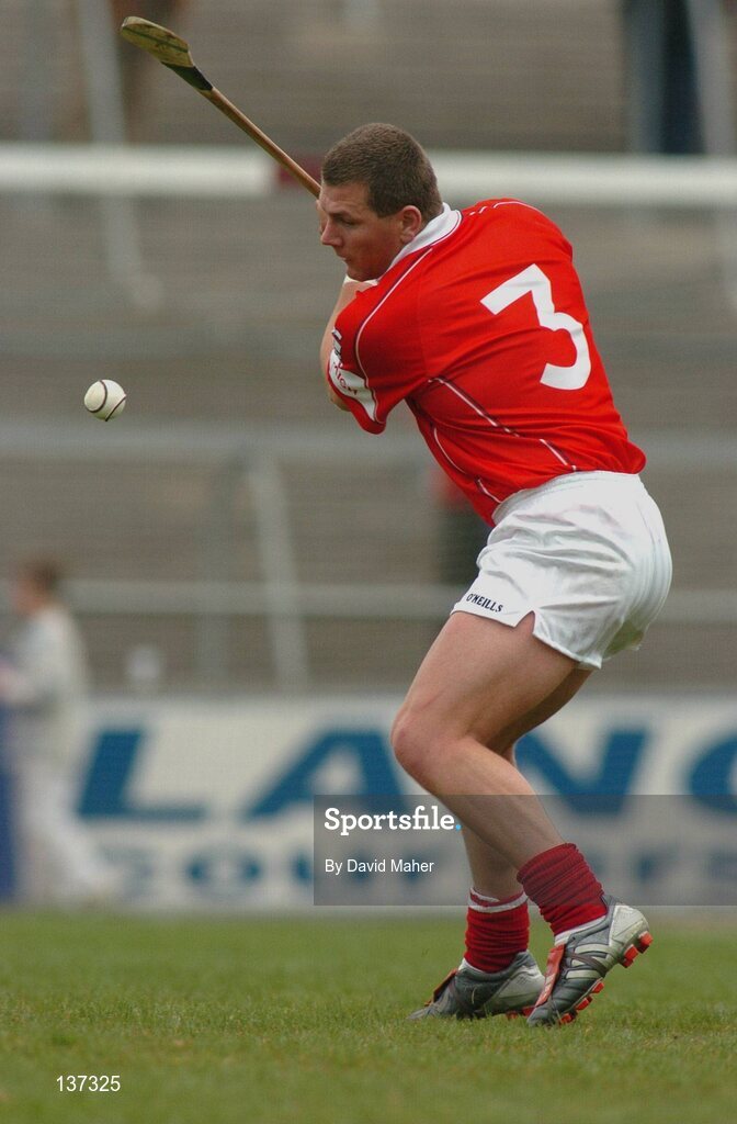 11 April 2004; Diarmuid O'Sullivan, Cork. Allianz Hurling League 2004, Division 1, Group 1, Galway v Cork, Pearse Stadium, Galway. Picture credit; David Maher / SPORTSFILE *EDI*