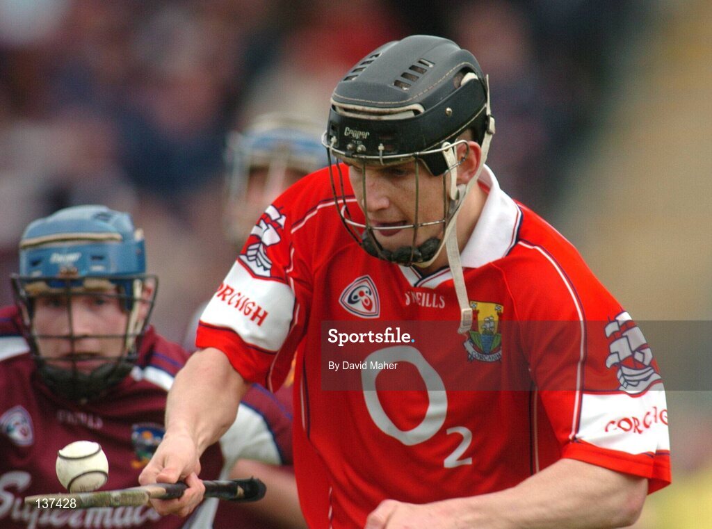 11 April 2004; Paul Tierney, Cork. Allianz Hurling League 2004, Division 1, Group 1, Galway v Cork, Pearse Stadium, Galway. Picture credit; David Maher / SPORTSFILE *EDI*
